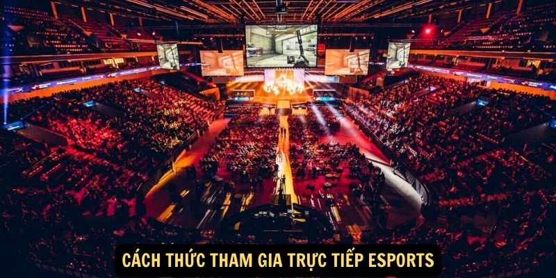 Cách thức tham gia Trực tiếp Esports